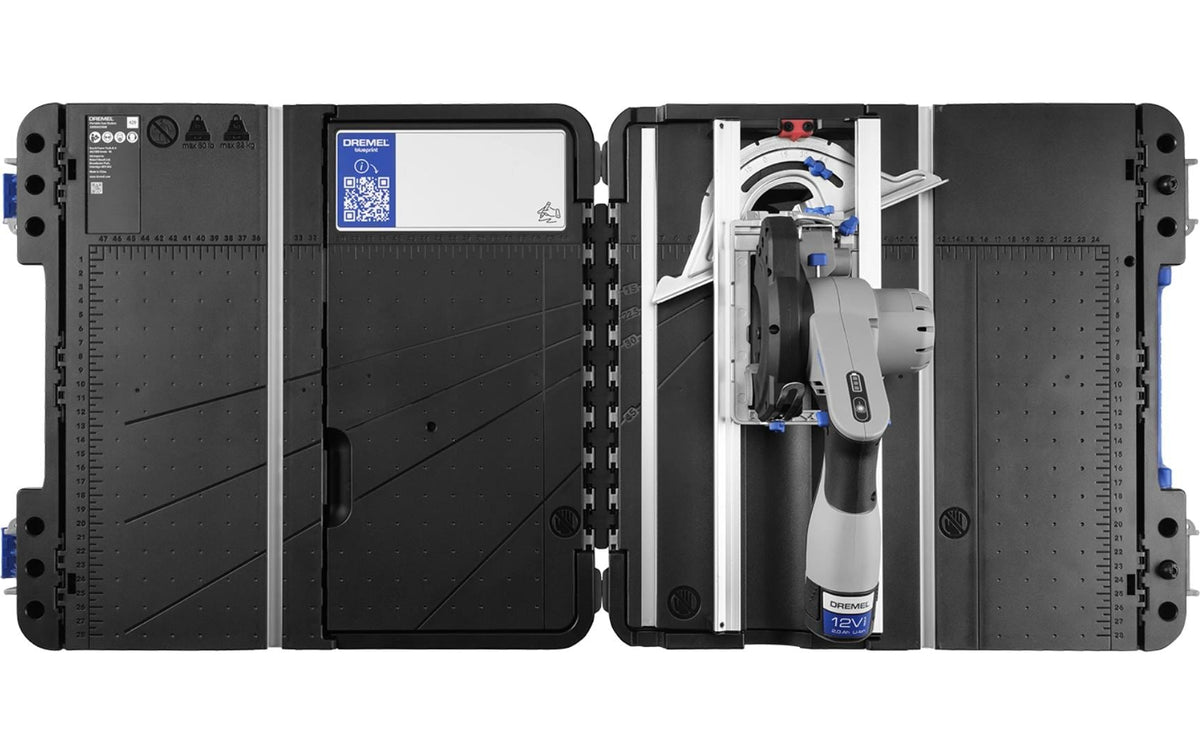 Dremel Blueprint Arbeitstisch Ø 85 mm Kunststoff/Metall – für Holz – für Dremel Blueprint 12 V