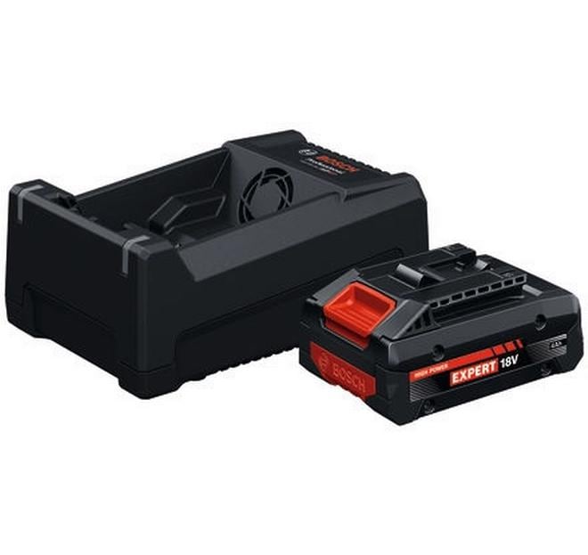 Bosch Professioneller Akku & Ladegerät 18 V 4,0 Ah (72 Wh) – für AMPShare 18 V, Bosch Professional 18 V