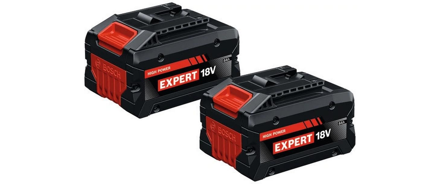 Bosch Professional EXBA18V-80 Akku 18 V 8,0 Ah (144 Wh) – Li-Ion – für AMPShare 18 V