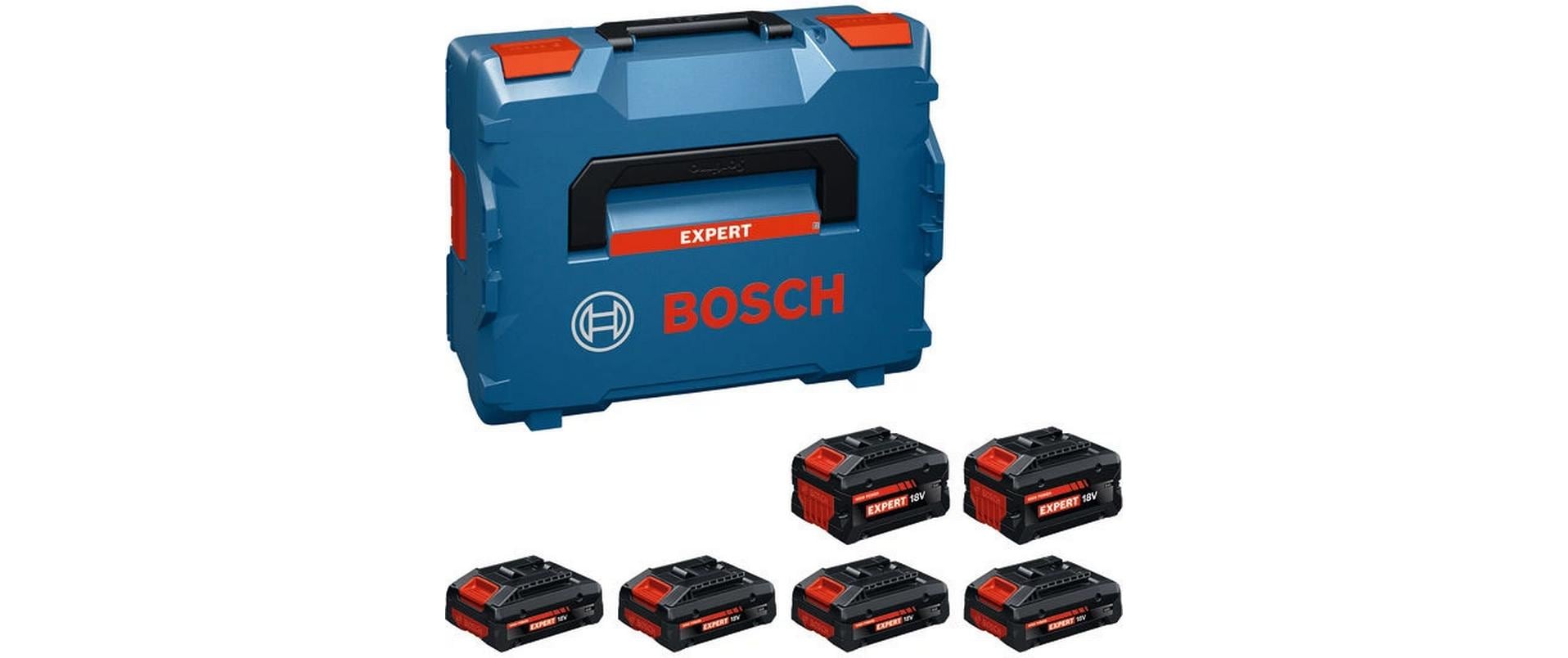Bosch Professioneller Akku 18 V 8 Ah (216 Wh) – Li-Ion – für Bosch Professional 18 V, AMPShare Akku-Allianz