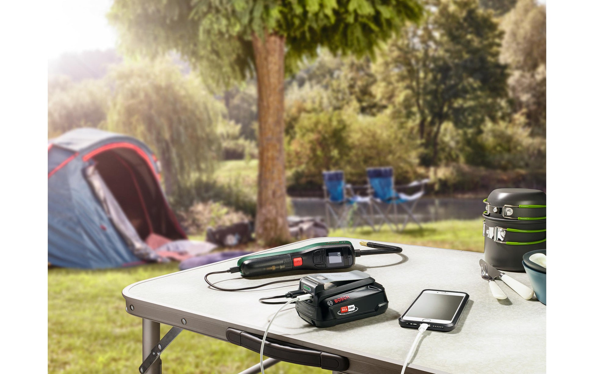Bosch UniversalUSB 18V-45 Ladegerät 18 V Li-Ion – für POWER FOR ALL 18 V