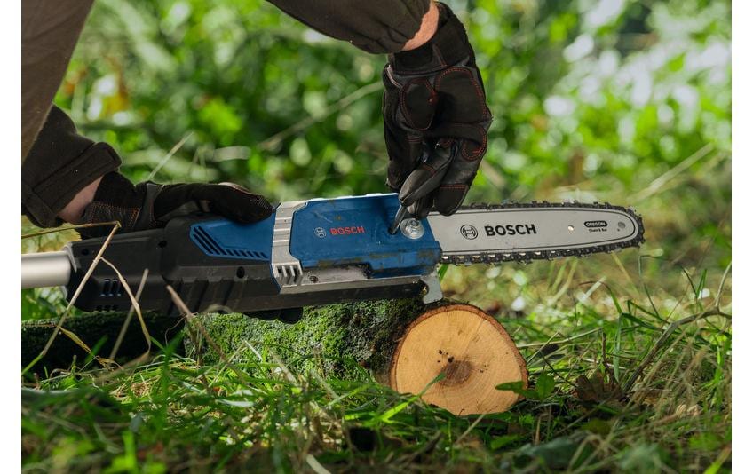 Bosch Professioneller GKE 18V-25 TP Akku-Teleskop-Hochentaster – 18 V – Schwertlänge 230 mm – Solo – AMPShare