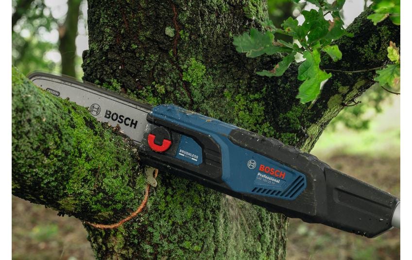 Bosch Professioneller GKE 18V-25 TP Akku-Teleskop-Hochentaster – 18 V – Schwertlänge 230 mm – Solo – AMPShare