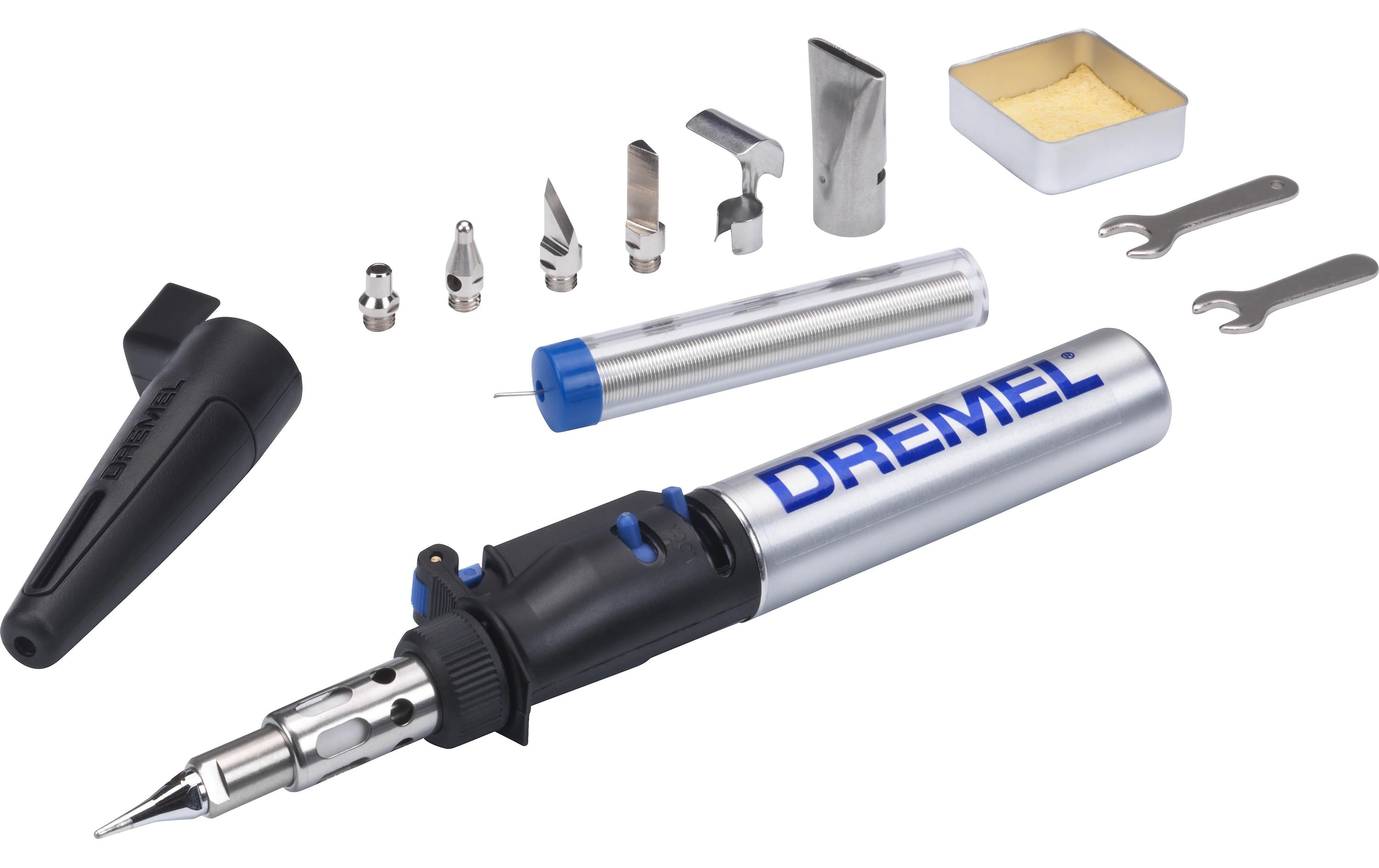 Dremel VersaTip Lötkolben Gas – Brandmalen & Löten, 190 × 25 mm