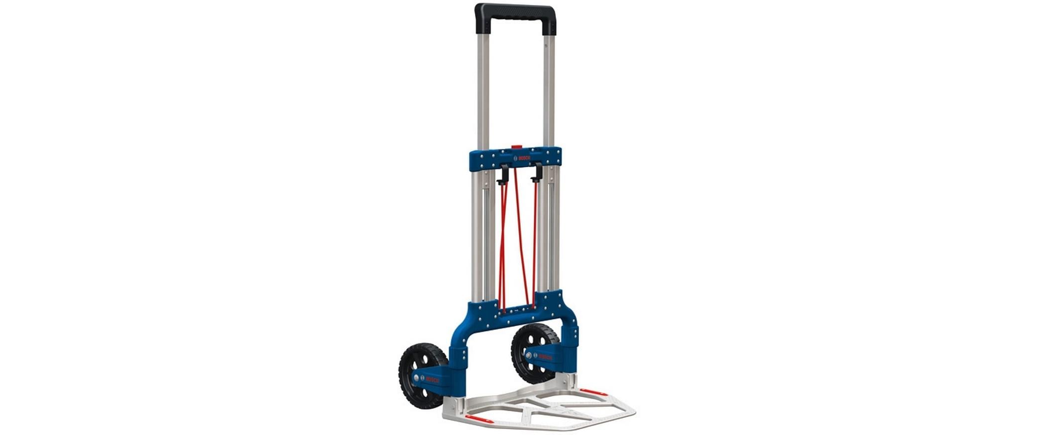 Bosch Alu-Caddy Sackkarre – Tragkraft 125 kg, Aluminium, klappbar
