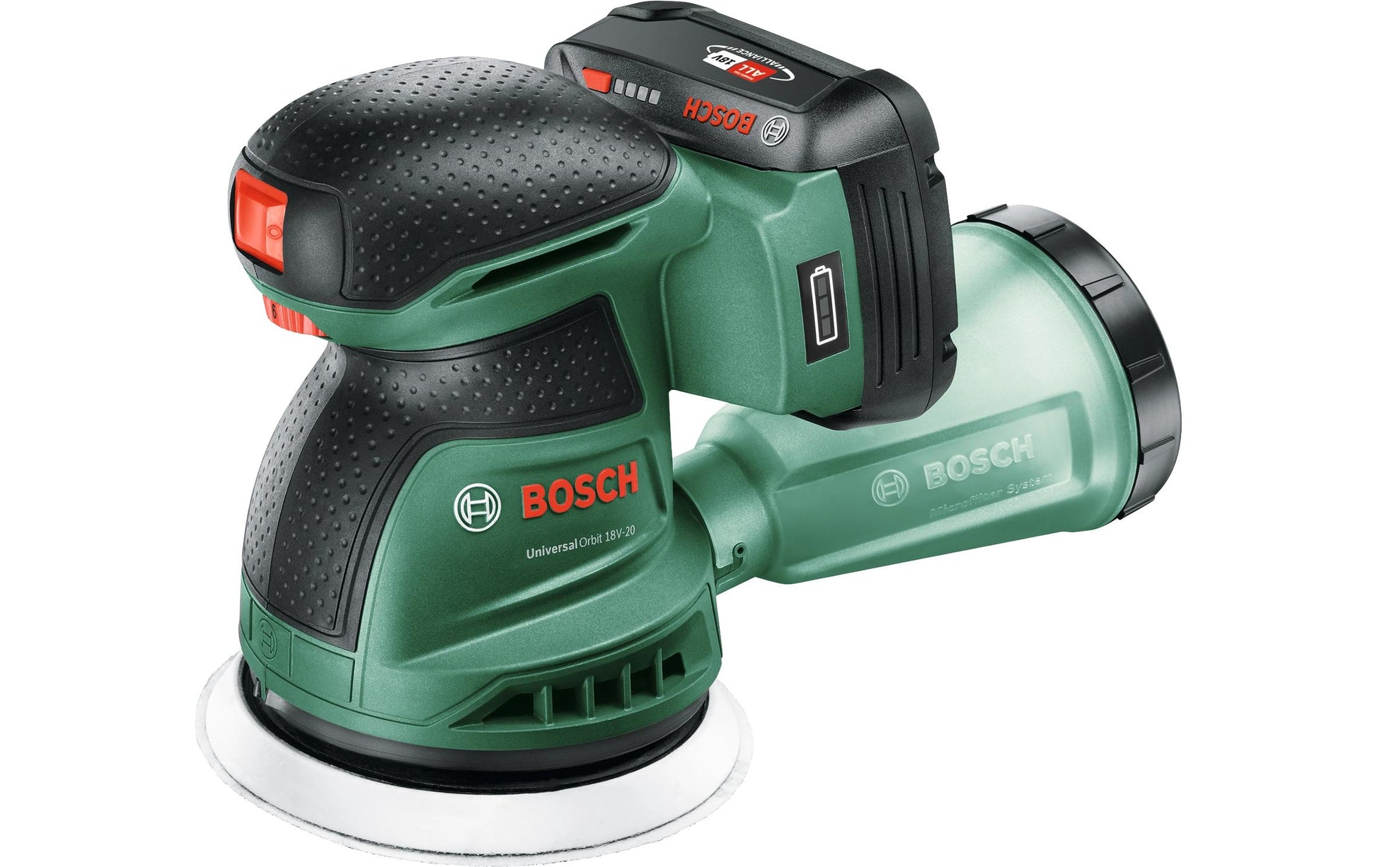 Bosch UniversalOrbit 18V-20 Akku-Exzenterschleifer – 18 V – Ø 125 mm – Solo – POWER FOR ALL