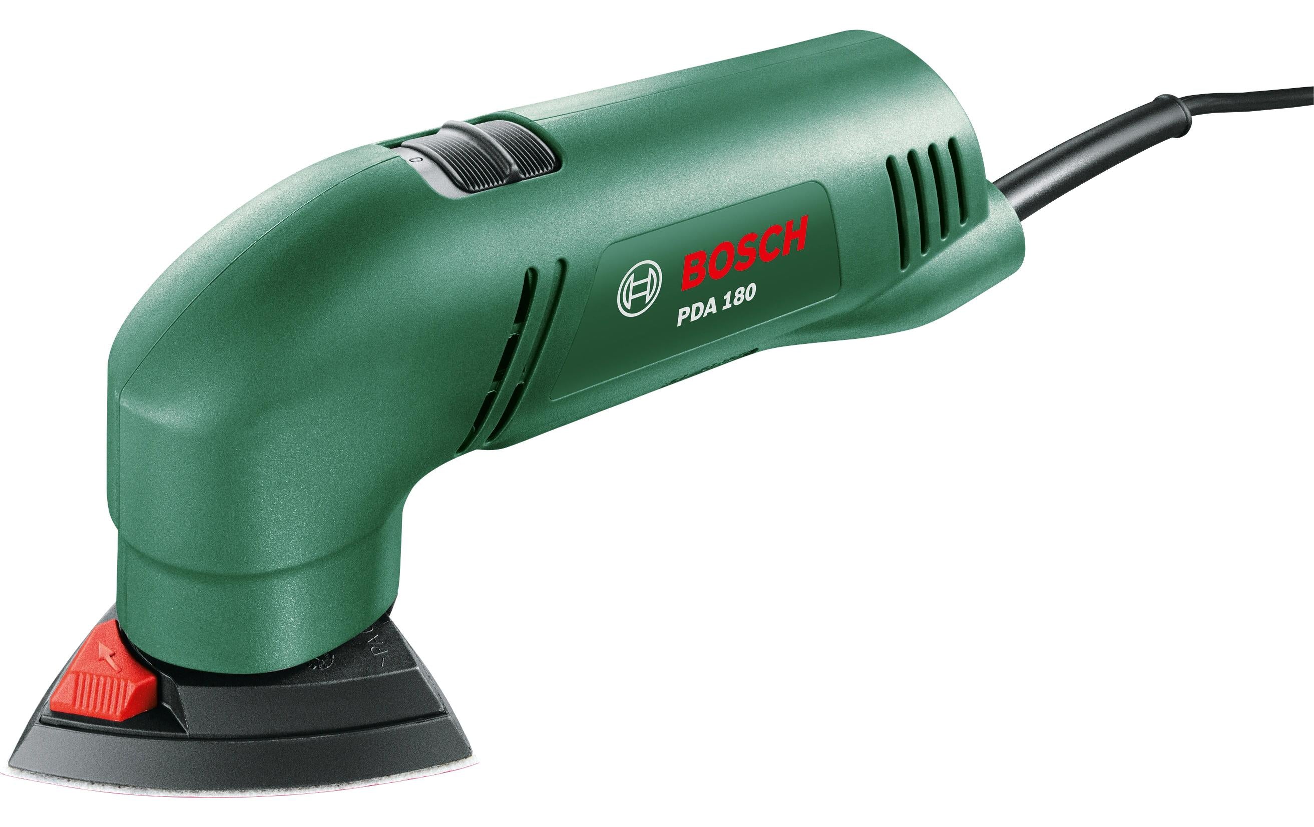 Bosch PDA 180 Deltaschleifer – 180 W – Schleifplatte 92 mm