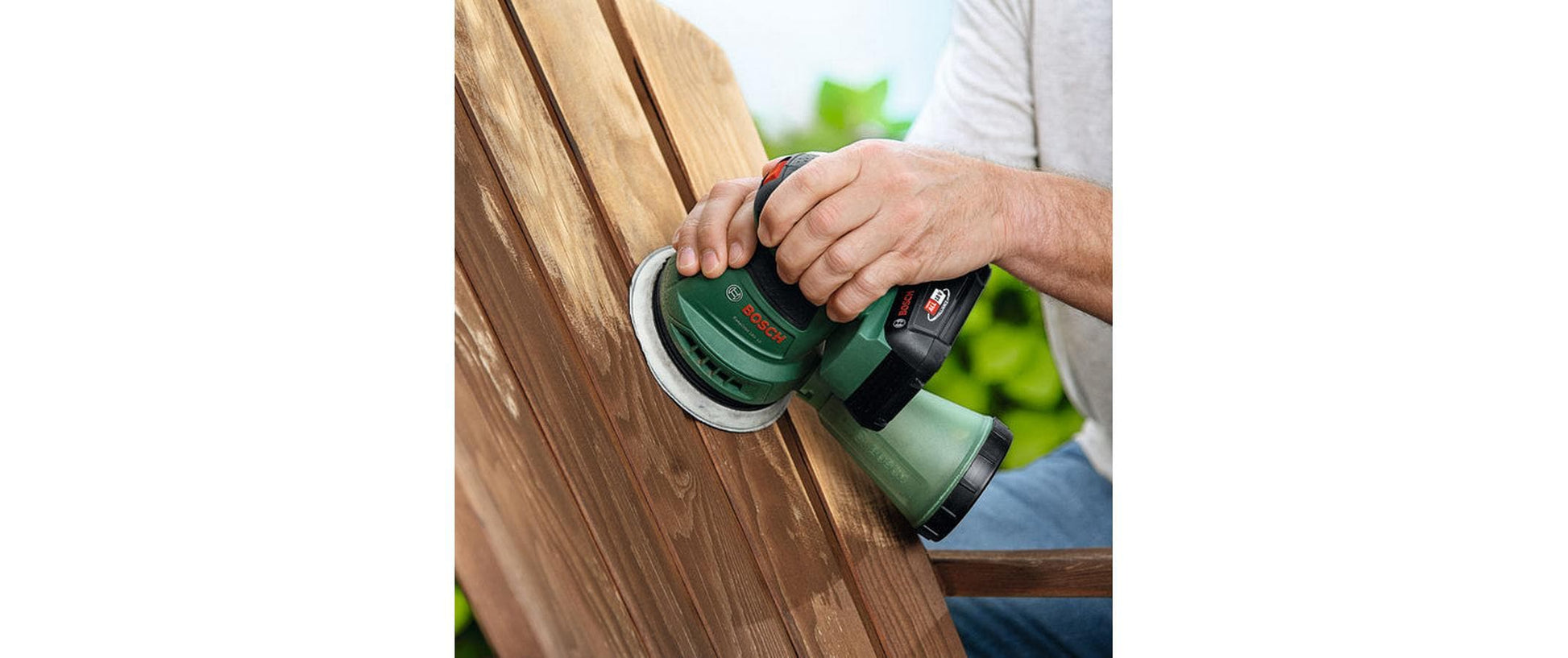 Bosch EasyOrbit 18V-10 Akku-Exzenterschleifer – 18 V – Ø 125 mm, Klettverschluss – Solo – POWER FOR ALL