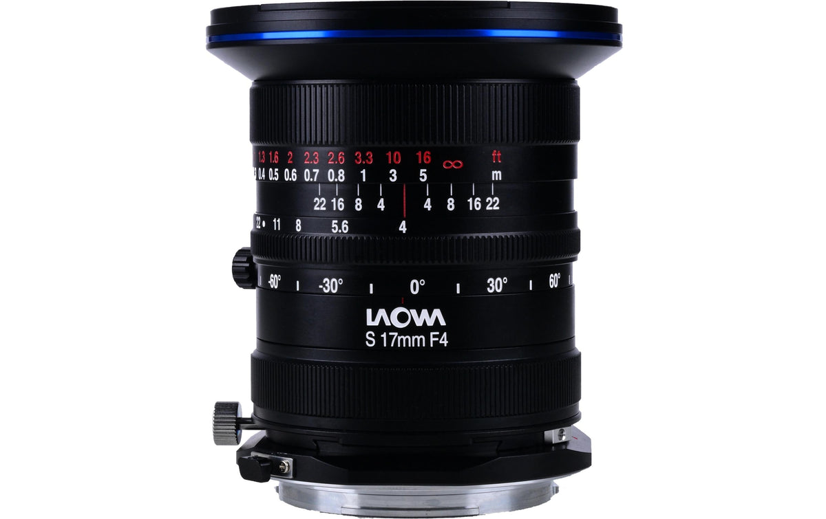 Laowa 17 mm f/4 Zero-D Shift Objektiv – Fujifilm G-Mount – für Fujifilm GFX
