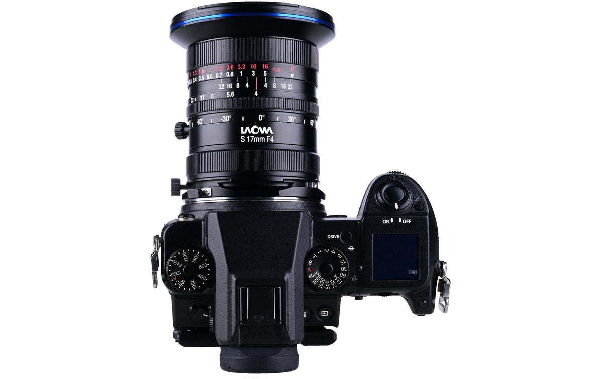 Laowa 17 mm f/4 Zero-D Shift Objektiv – Fujifilm G-Mount – für Fujifilm GFX