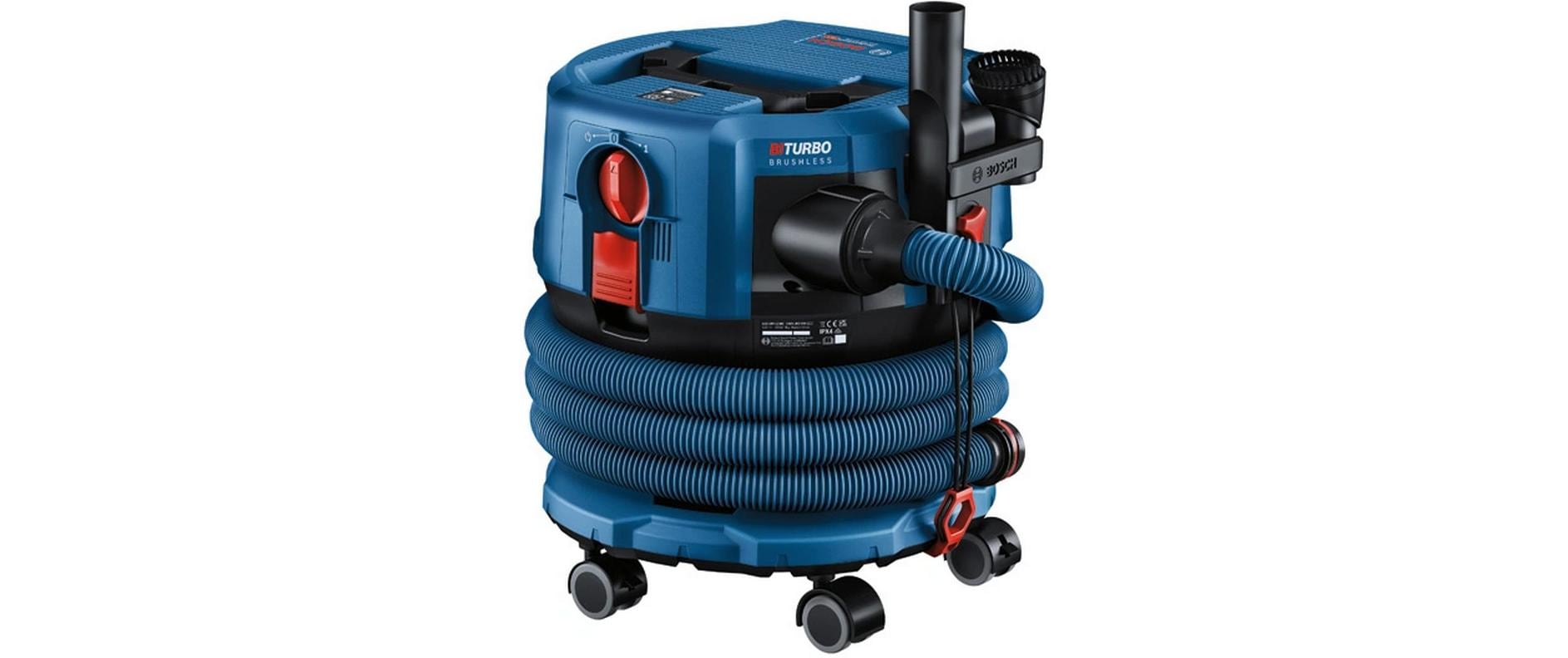 Bosch Professioneller Nass-/Trockensauger GAS 18V-12 MC – 8 l, 585 W – für Bosch Professional 18 V (AMPShare)