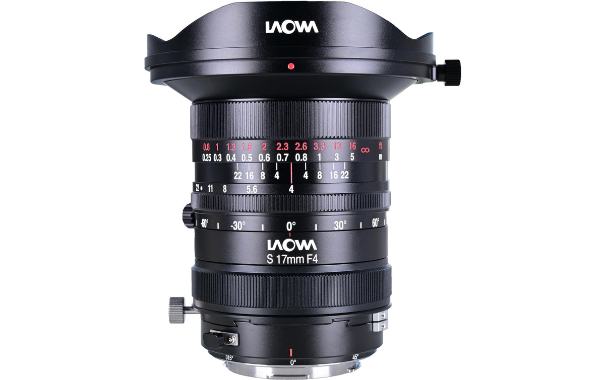 Laowa 17mm f/4 Zero-D Shift Weitwinkel-Objektiv – L-Mount – Manuell, 86 mm Filter – für L-Mount (Leica, Panaso)