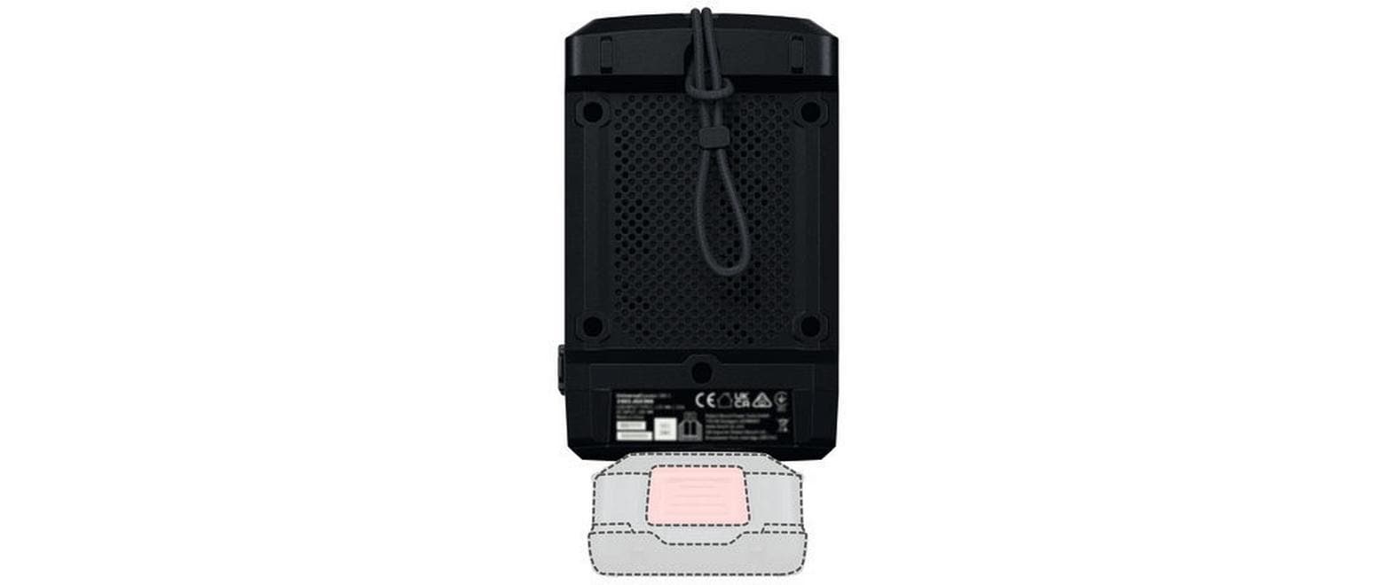 Bosch UniversalSpeaker 18V-1 (solo C) – Bluetooth-Lautsprecher – 18 W, 3,5 mm Klinke, spritzwassergeschützt