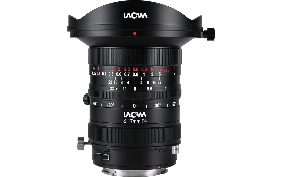 Laowa 17mm f/4 Zero-D Shift Canon RF – Weitwinkelobjektiv – manuell, Filter 86 mm