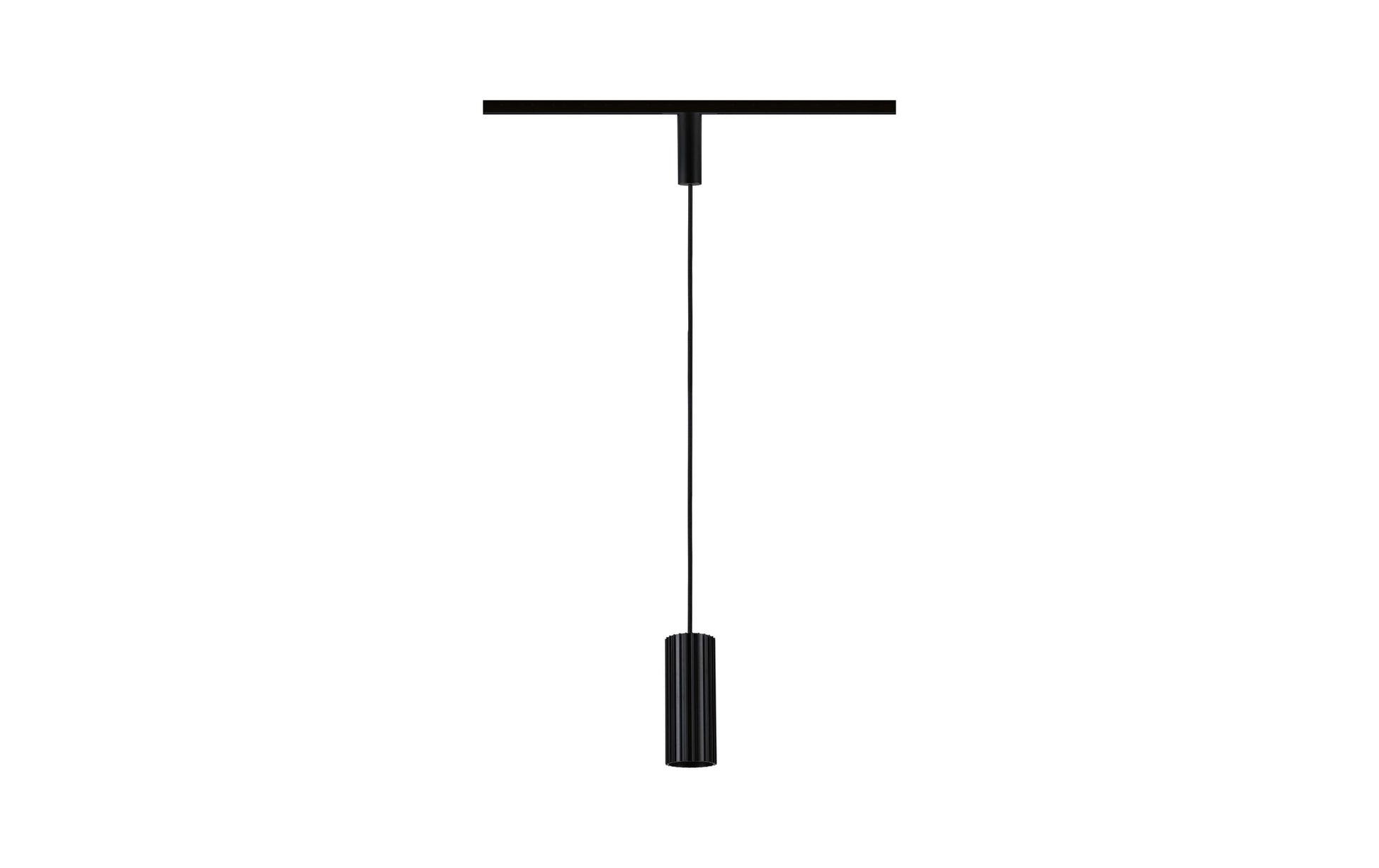 Paulmann Pendelleuchte Lirena – 126 cm, 10 W, dimmbar, für URail-Schienensysteme, schwarz matt, GU10