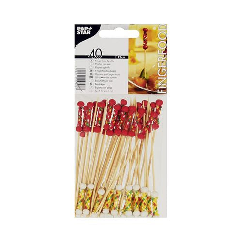 Papstar Rührstäbchen Bambus, 12 cm – 40 Stk.
