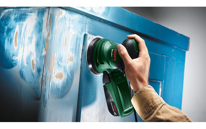 Bosch PEX 220 A Exzenterschleifer – 220 W – Ø 125 mm, Klettverschluss – Netzbetrieb