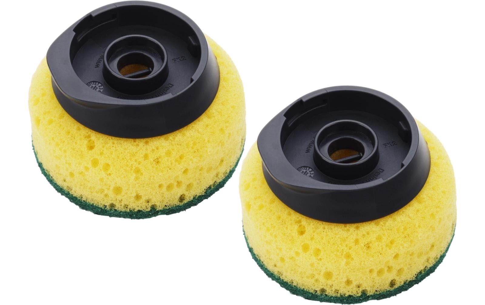 Joseph Joseph Ersatzkopf SinkTech – Kunststoff, Gelb – 7,0 × 7,0 × 4,5 cm – für SinkTech Spülbürsten