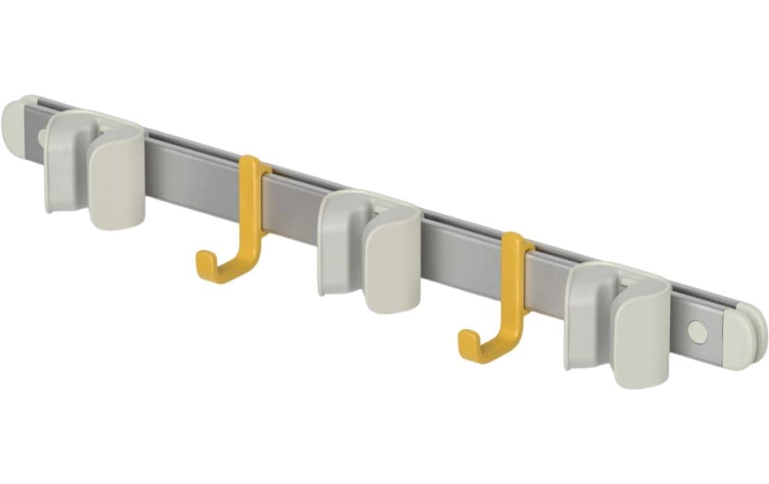 Joseph Joseph Halterung – 49,0 × 7,0 cm – Aluminium – Silber – für Joseph Joseph CleanTech