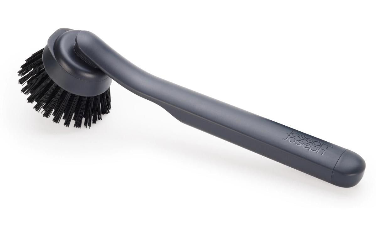 Joseph Joseph SinkTech Abwaschbürste – Kunststoff, 26 cm, Anthrazit, spülmaschinenfest – für SinkTech System