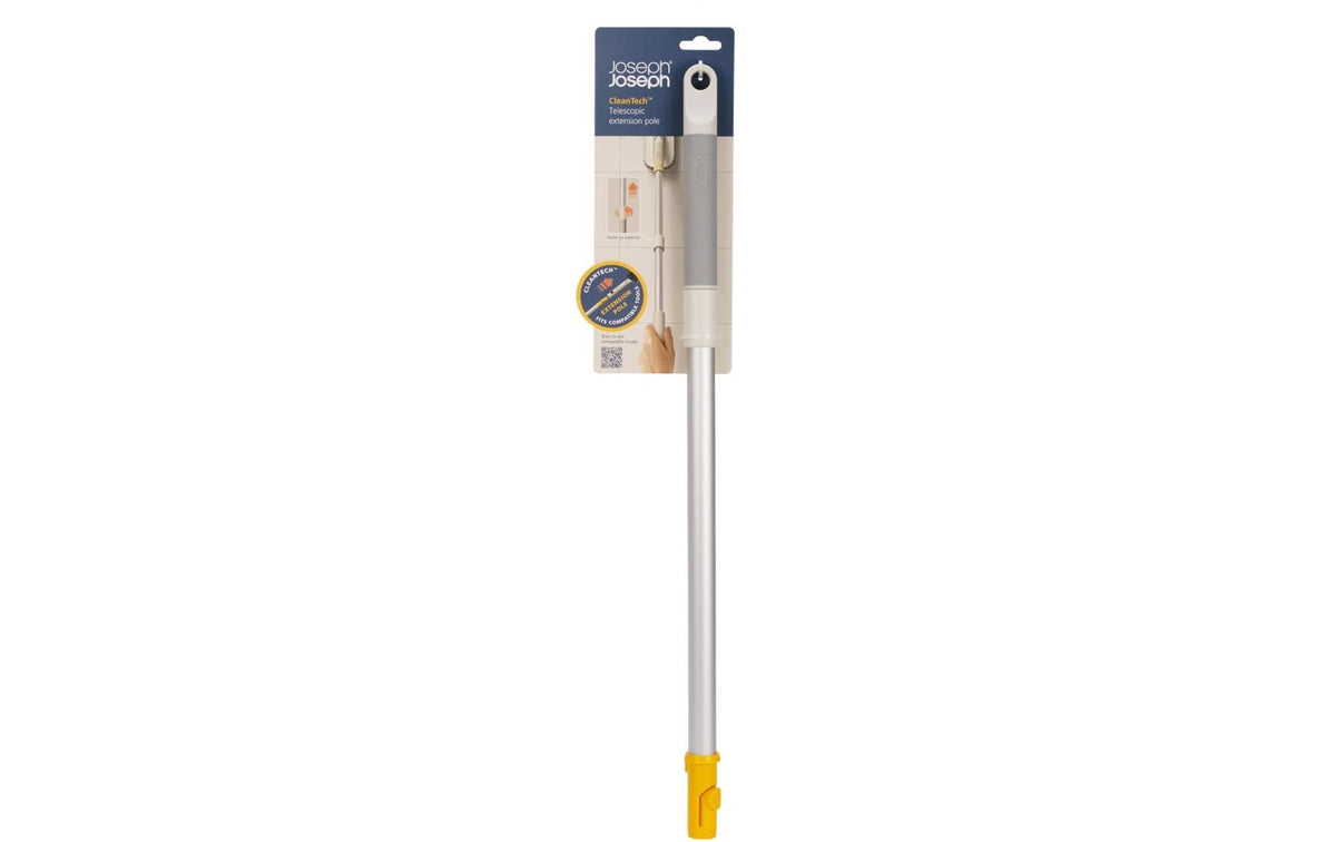 Joseph Joseph CleanTech Teleskopstiel – 61–86 cm, Aluminium, Silber