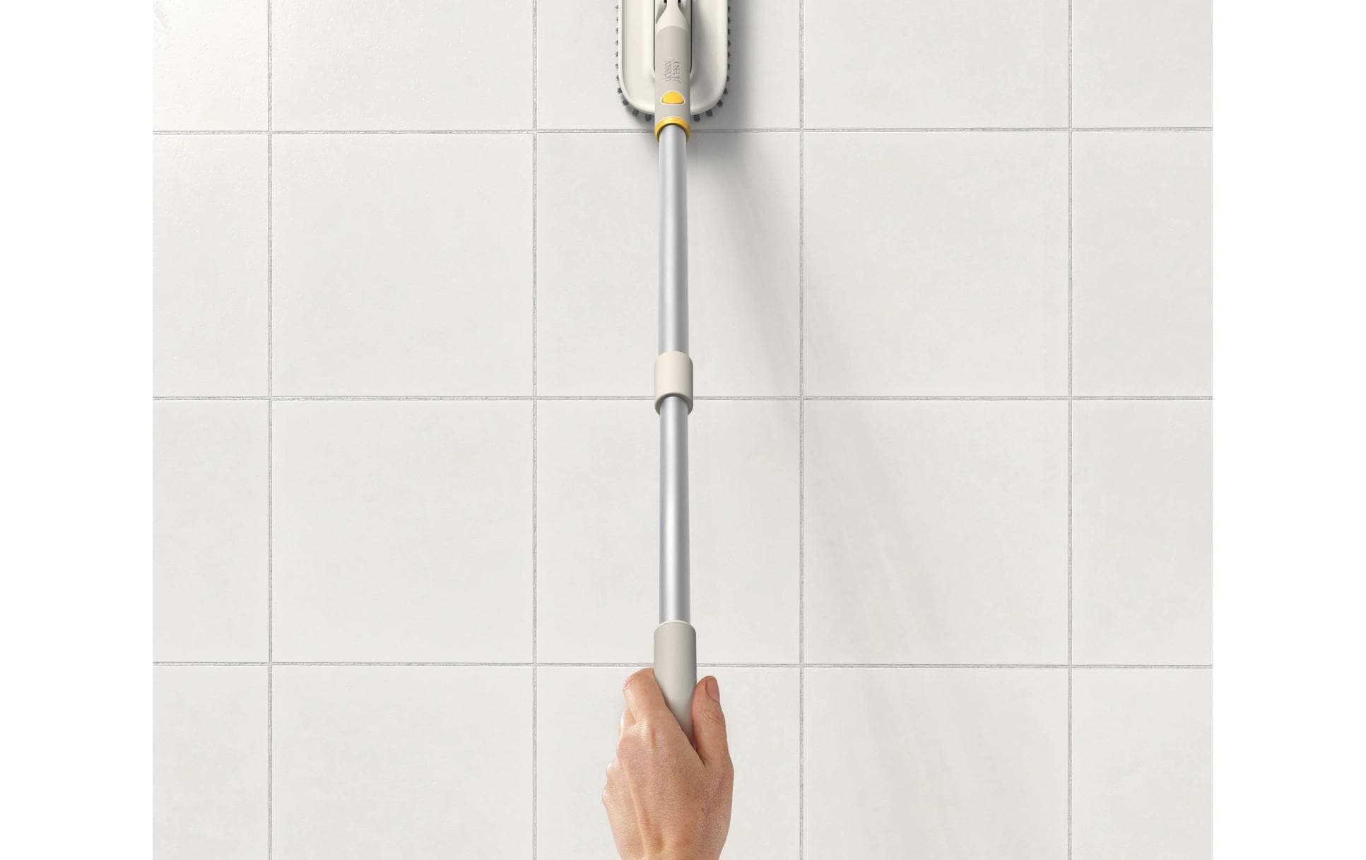 Joseph Joseph CleanTech Teleskopstiel – 61–86 cm, Aluminium, Silber