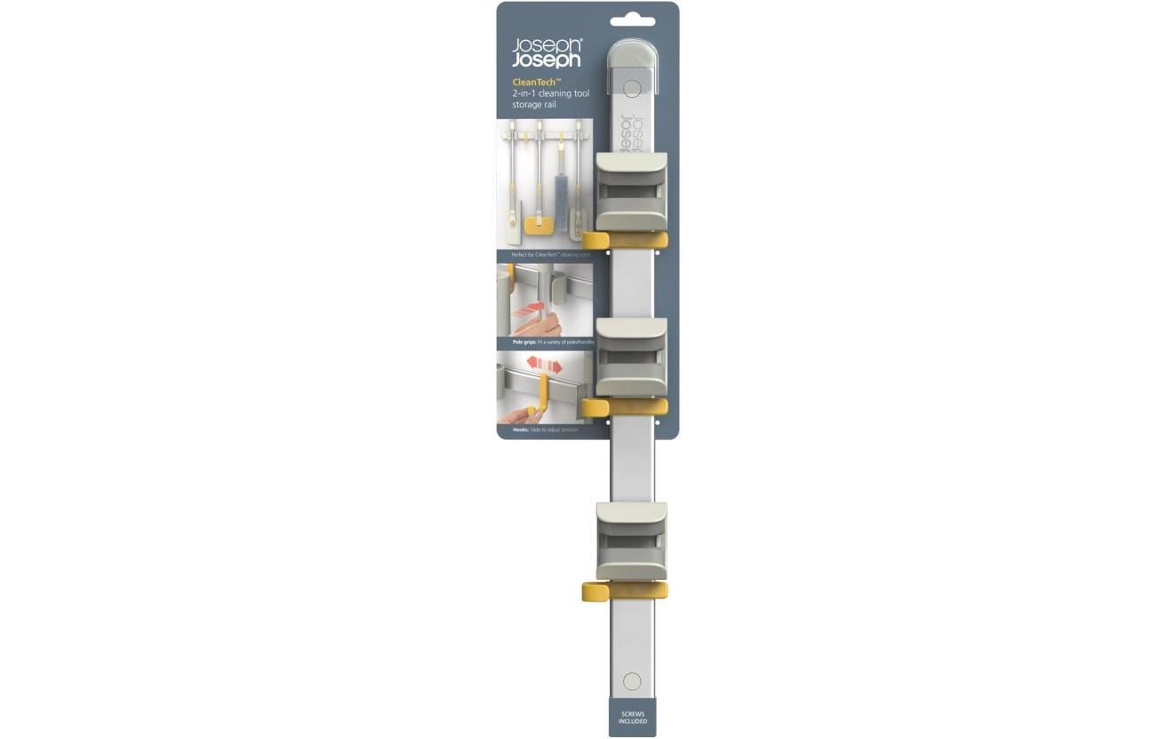 Joseph Joseph Halterung – 49,0 × 7,0 cm – Aluminium – Silber – für Joseph Joseph CleanTech