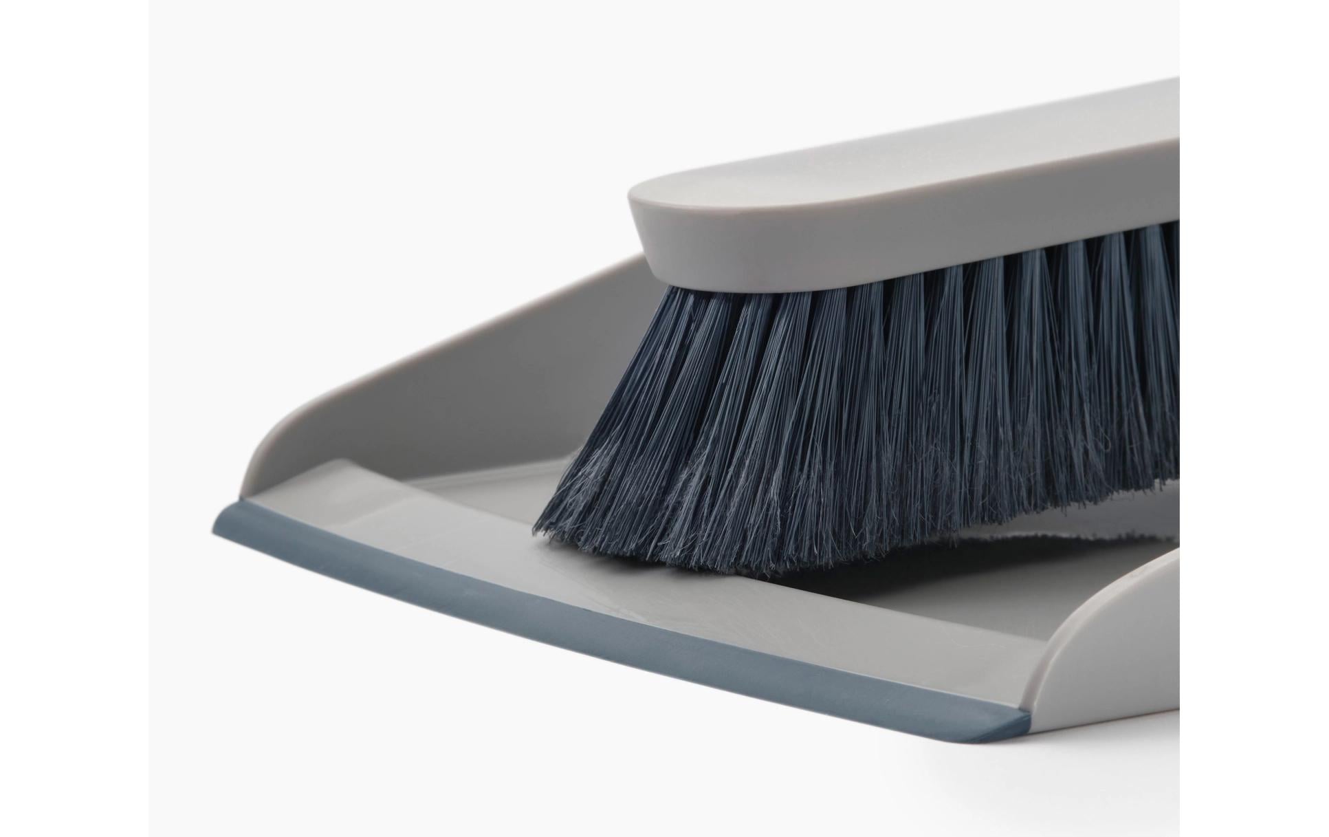 Joseph Joseph CleanTech Kehrgarnitur – 22,3 cm, Polypropylen (PP), Grau, mit Handbesen