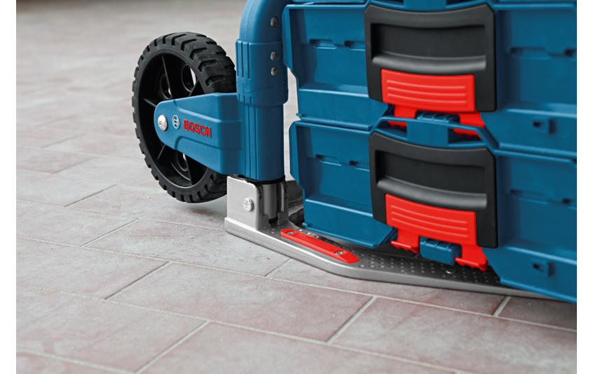 Bosch Alu-Caddy Sackkarre – Tragkraft 125 kg, Aluminium, klappbar