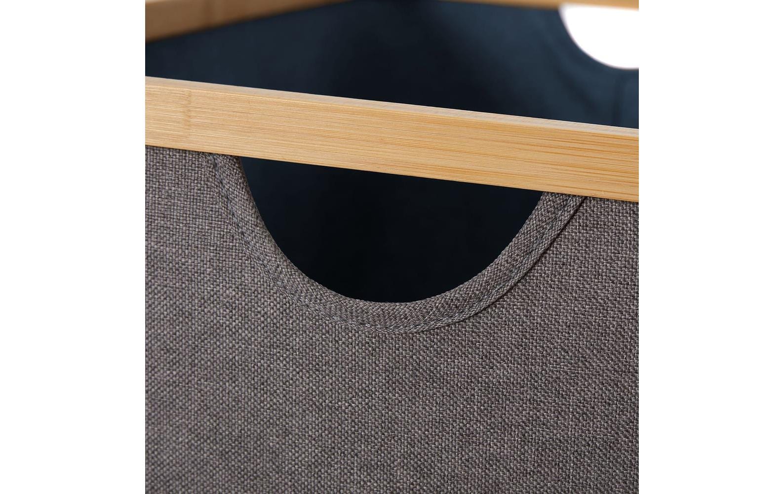 Lumaland Aufbewahrungsbox – Polyester – Grau – 300 × 300 × 100 mm – 4 Stück