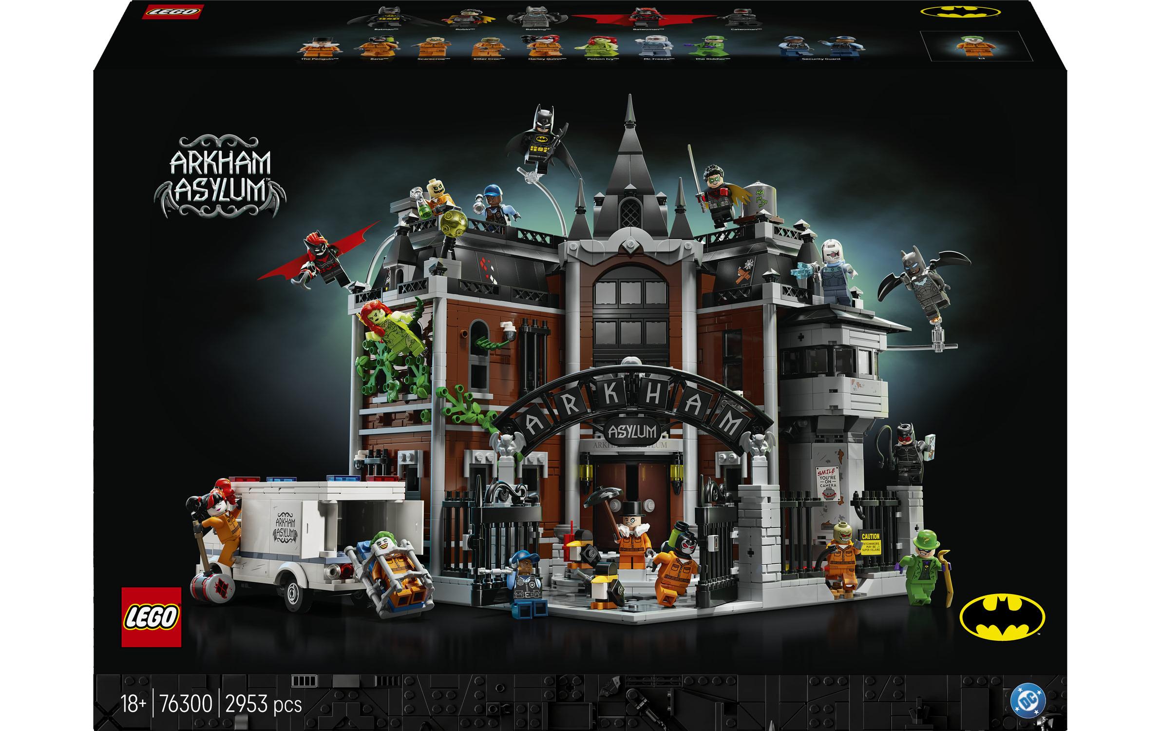 LEGO Arkham Asylum 3D-Puzzle – DC – 2953-teilig – 25 × 32 × 26 cm – ab 18 Jahren