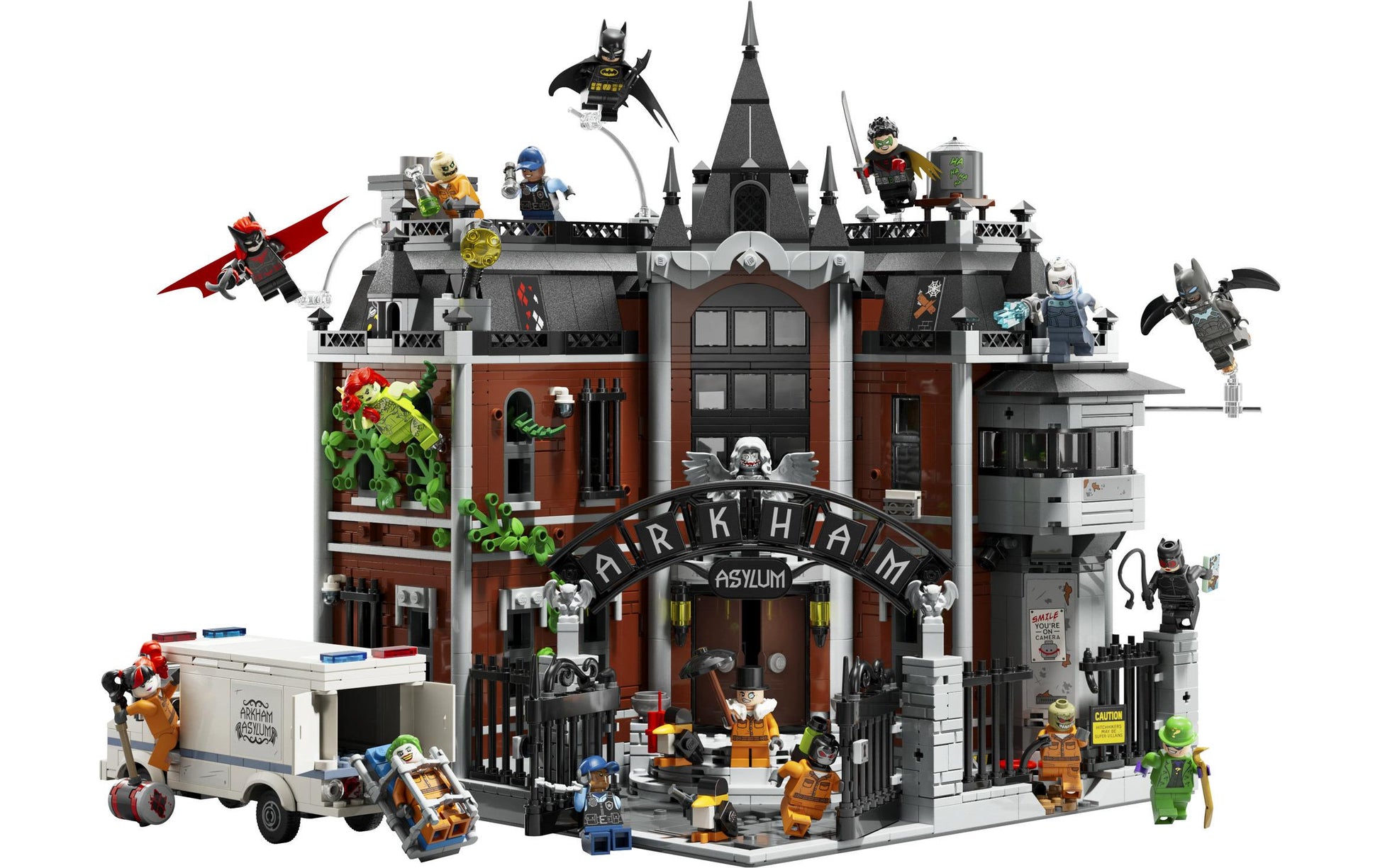 LEGO Arkham Asylum 3D-Puzzle – DC – 2953-teilig – 25 × 32 × 26 cm – ab 18 Jahren
