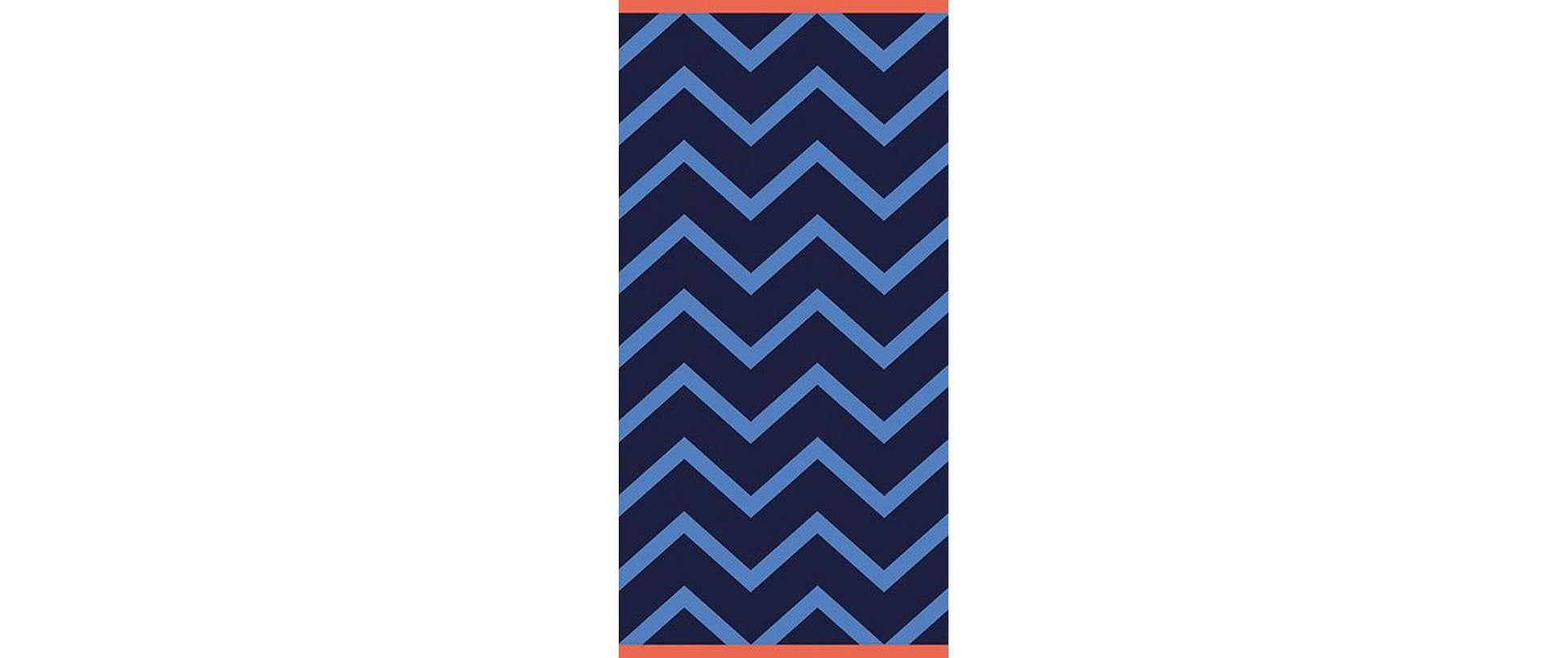 Cawö Badetuch Beach – 90×180 cm, Baumwolle, 383 g/m², Blau