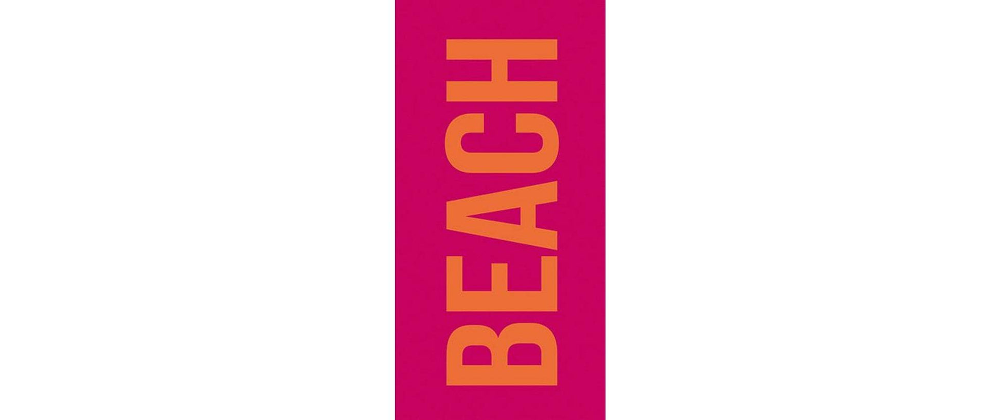 Cawö Badetuch Beach – 90×180 cm, Baumwolle, OEKO-TEX STANDARD 100, Rot
