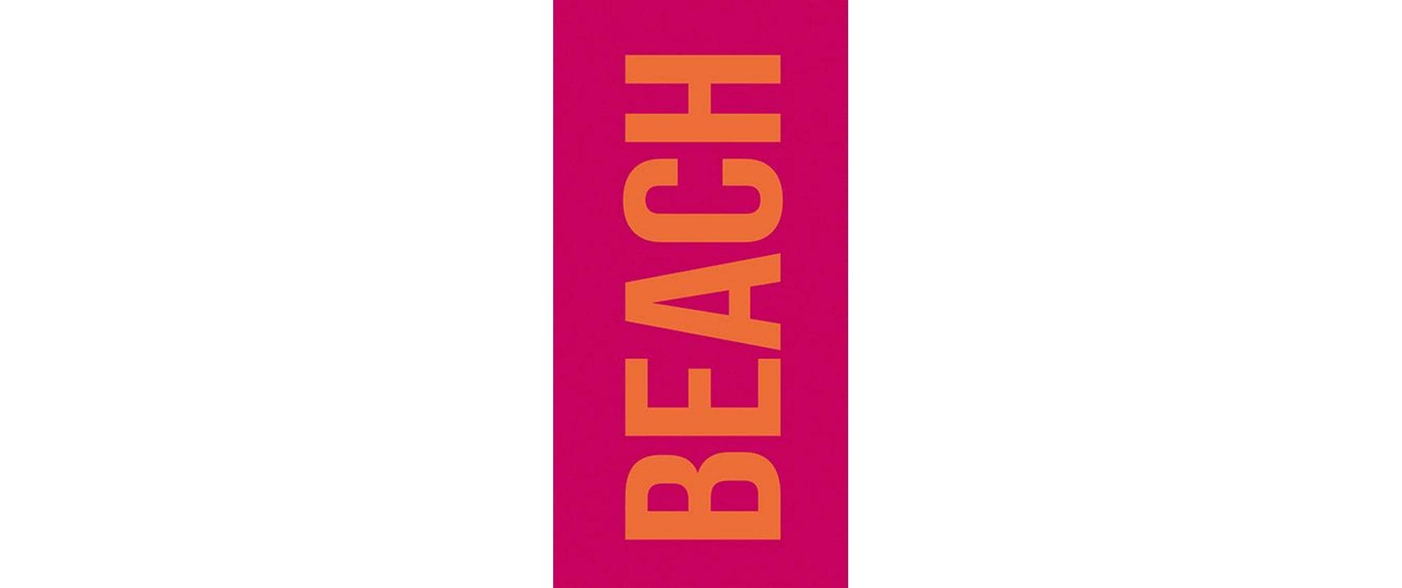 Cawö Badetuch Beach – 90×180 cm, Baumwolle, OEKO-TEX STANDARD 100, Rot