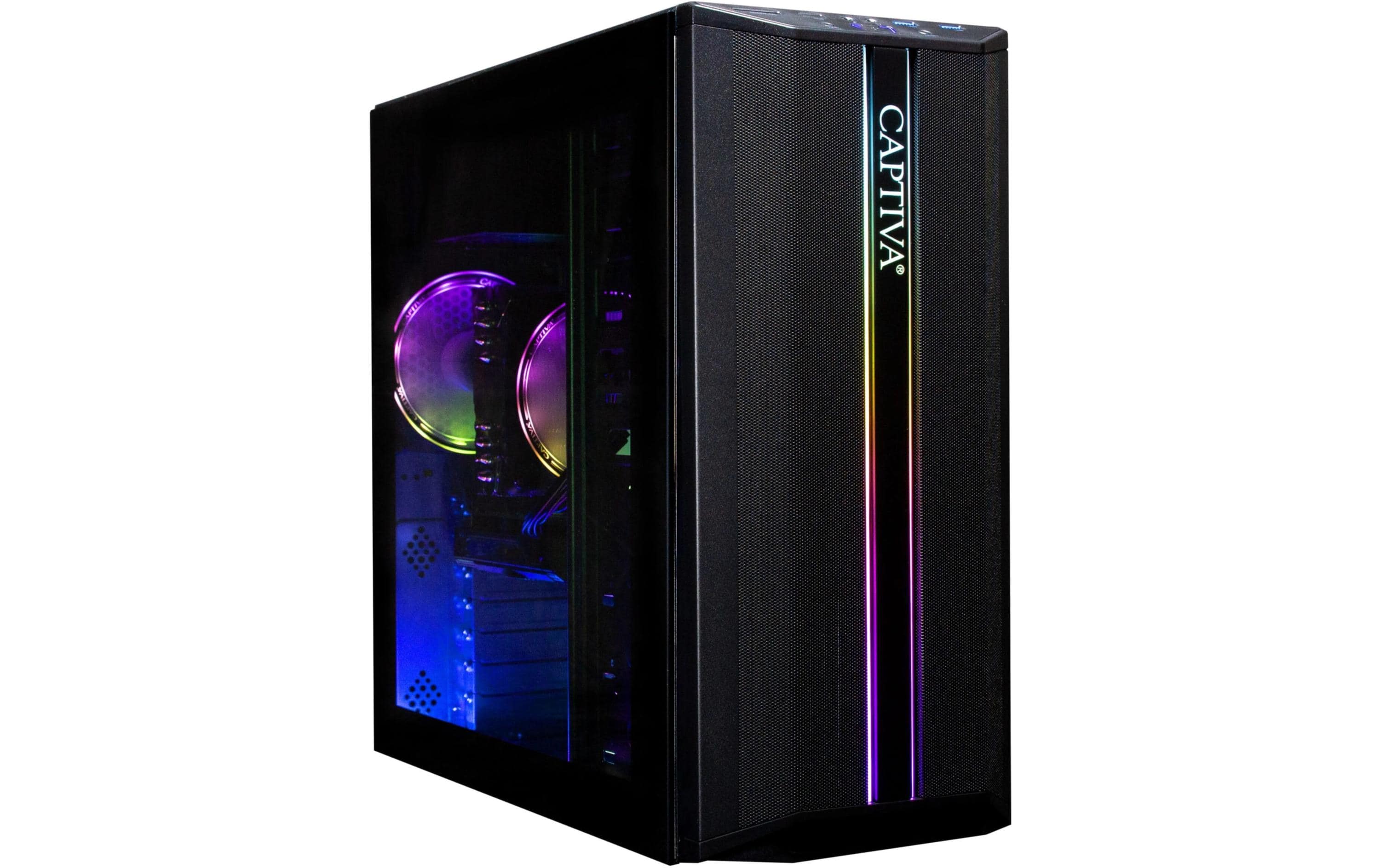 Captiva Tower – AMD Ryzen 7 5700X, 16 GB RAM, 1 TB SSD, NVIDIA GeForce RTX 5070 12 GB, Windows 11 Home