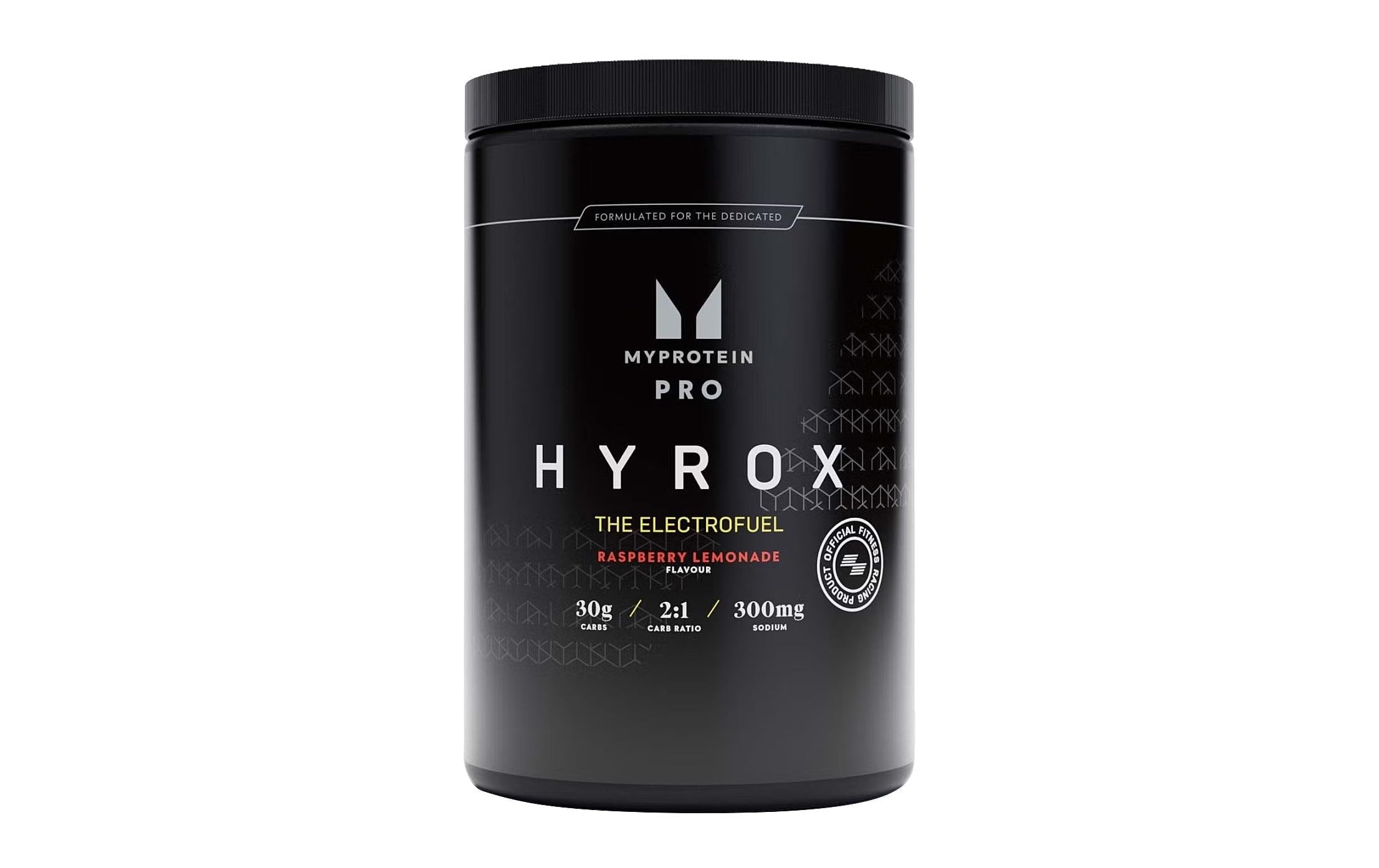 Myprotein Hyrox The Electrofuel Getränkepulver, Himbeere – 1,02 kg