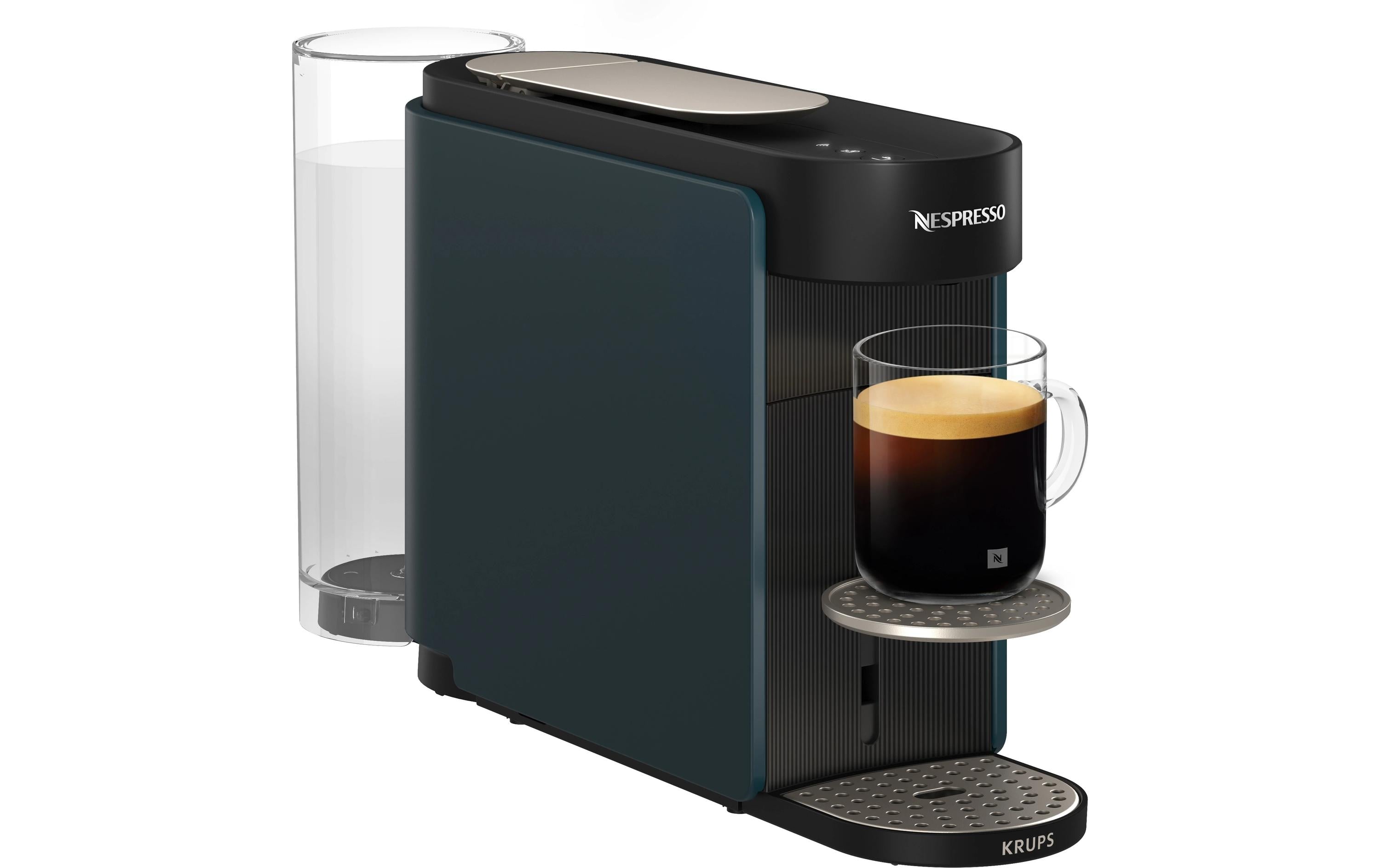 Krups Vertuo Up Kapselmaschine – für Nespresso Vertuo, 1,4 l, blau