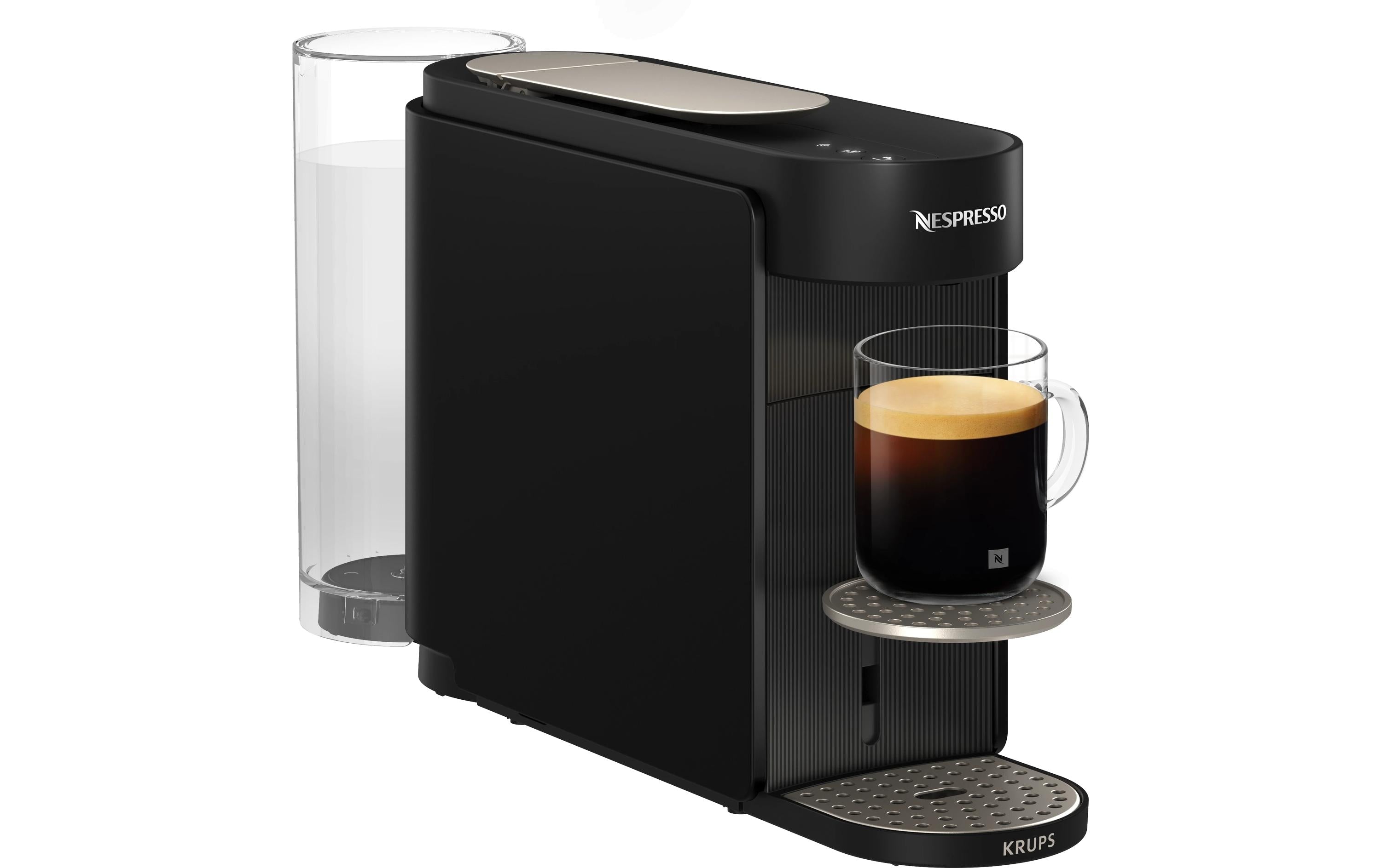 Krups Vertuo Up Kapselmaschine – für Nespresso Vertuo, 1,4 l, schwarz