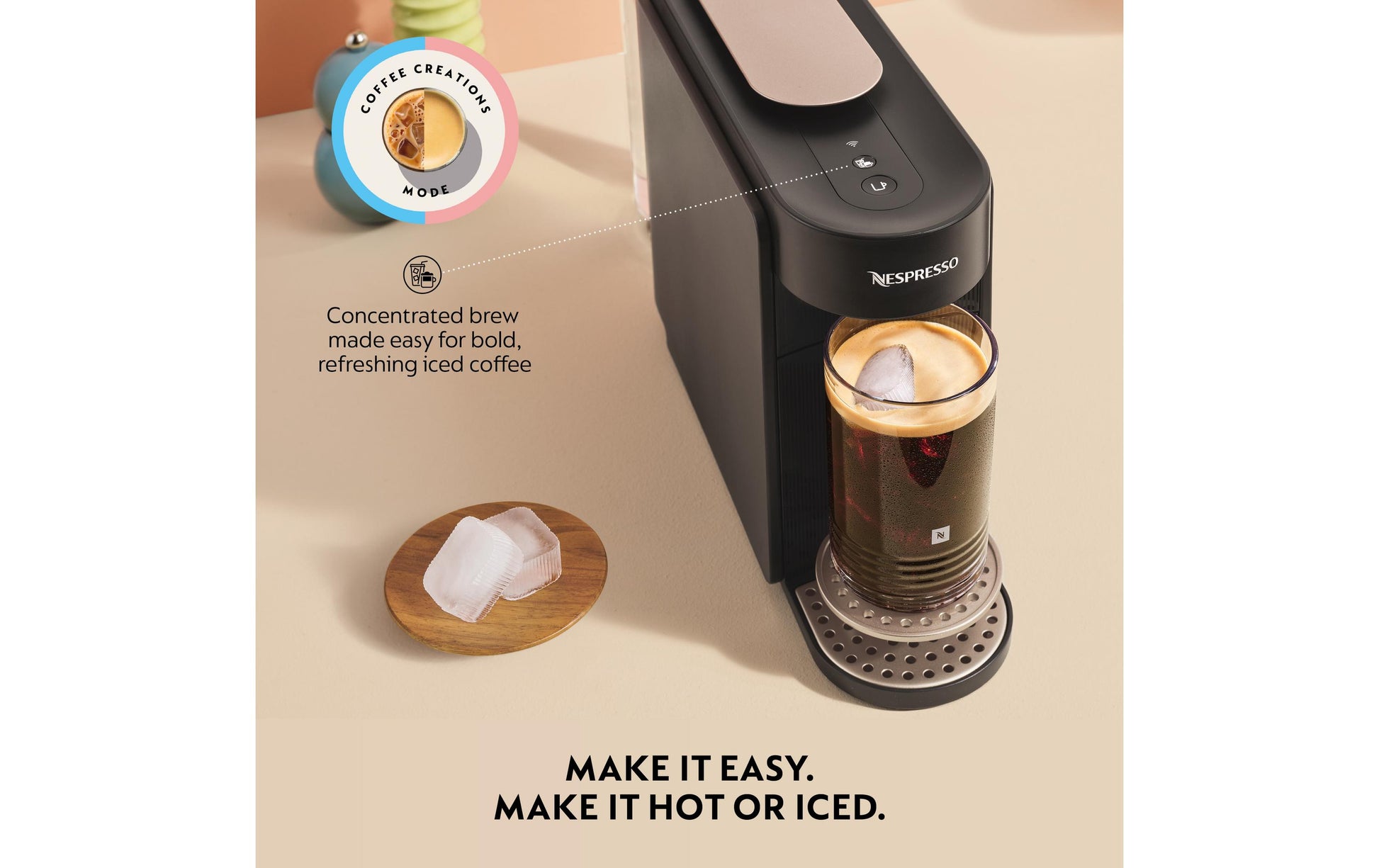 Krups Vertuo Up Kapselmaschine – für Nespresso Vertuo, 1,4 l, schwarz