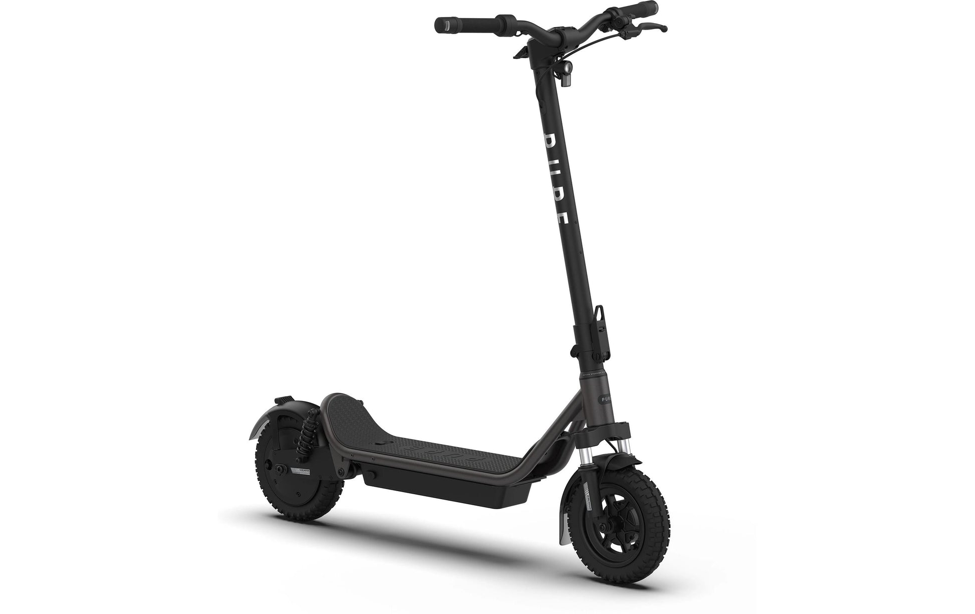 Pure electric Air6 Ultra Suspension – E-Scooter – 500 W, 10", 20 km/h, Reichweite bis 90 km, 624 Wh, schwarz