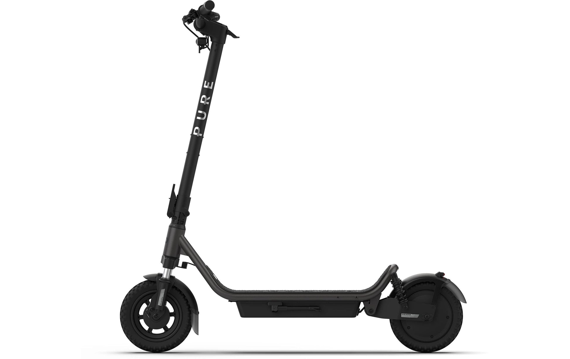 Pure electric Air6 Ultra Suspension – E-Scooter – 500 W, 10", 20 km/h, Reichweite bis 90 km, 624 Wh, schwarz