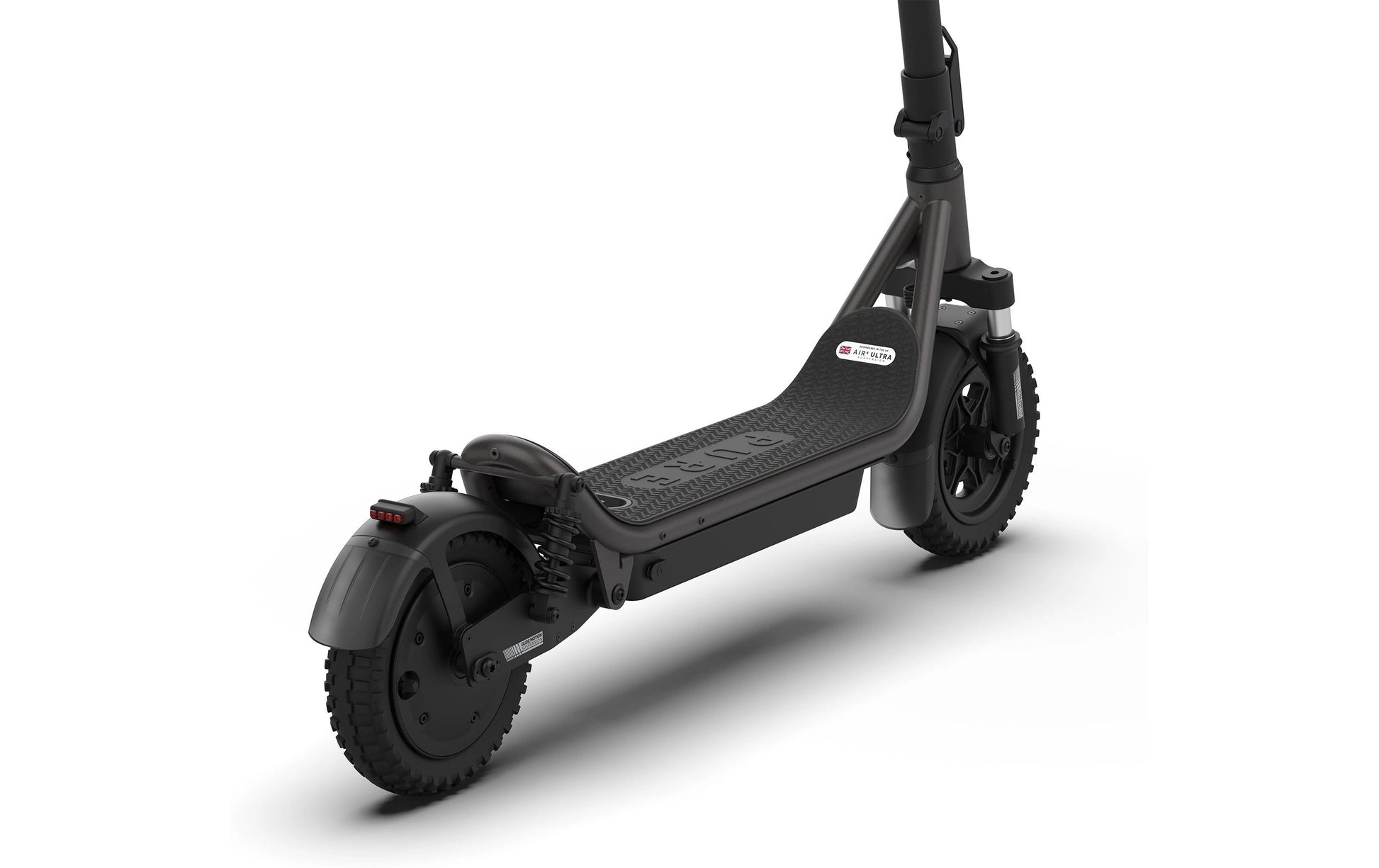 Pure electric Air6 Ultra Suspension – E-Scooter – 500 W, 10", 20 km/h, Reichweite bis 90 km, 624 Wh, schwarz