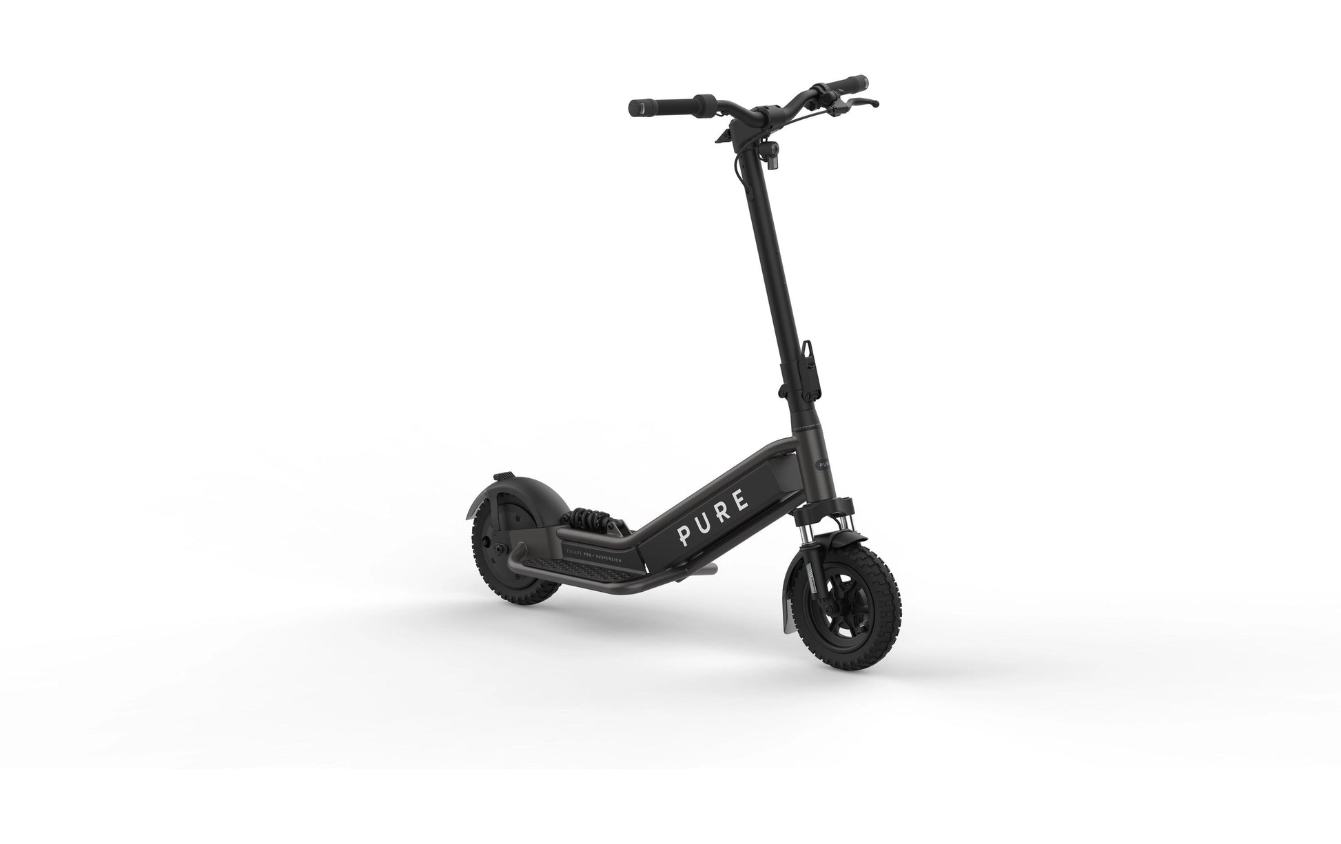 Pure Electric Escape Pro+ Suspension – E-Scooter – 1200 W, 10", 25 km/h, Reichweite bis 60 km, 444 Wh