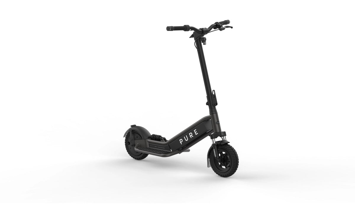 Pure Electric Escape Pro+ Suspension – E-Scooter – 1200 W, 10", 25 km/h, Reichweite bis 60 km, 444 Wh