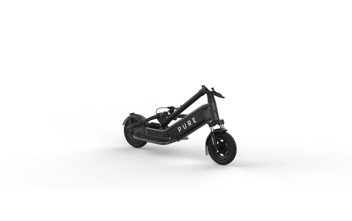 Pure Electric Escape Pro+ Suspension – E-Scooter – 1200 W, 10", 25 km/h, Reichweite bis 60 km, 444 Wh