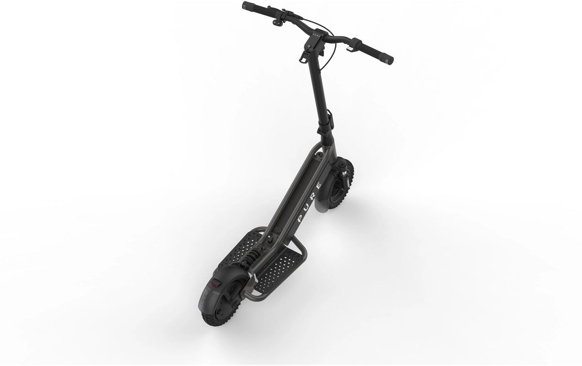 Pure Electric Escape Pro+ Suspension – E-Scooter – 1200 W, 10", 25 km/h, Reichweite bis 60 km, 444 Wh