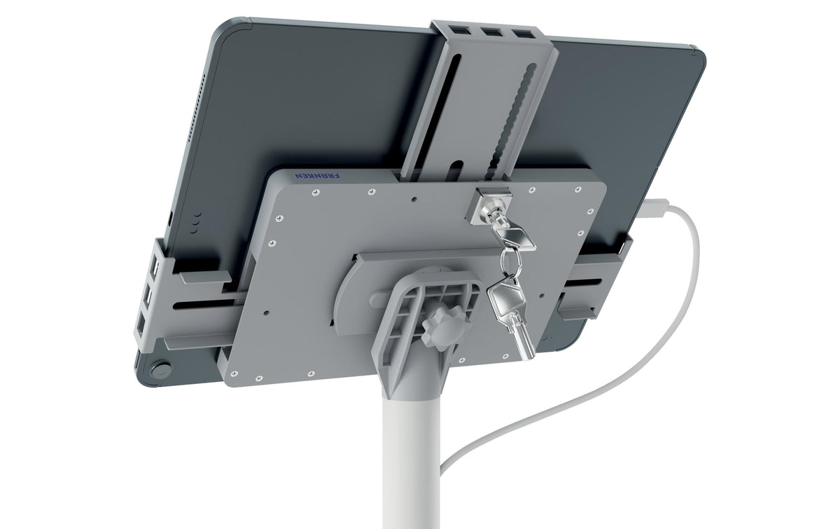 Franken Infoständer A4 – weiss – PRO