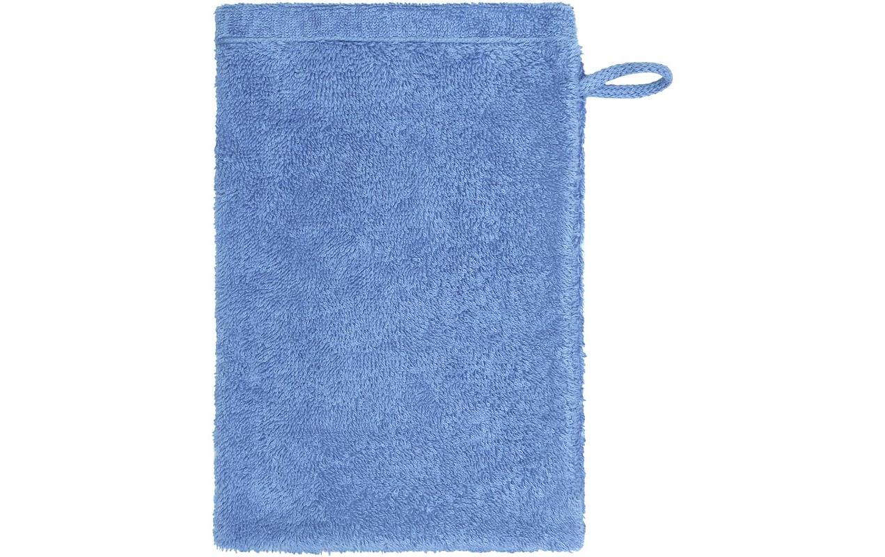 Cawö Waschhandschuh Lifestyle – 16×22 cm, Baumwolle, Blau