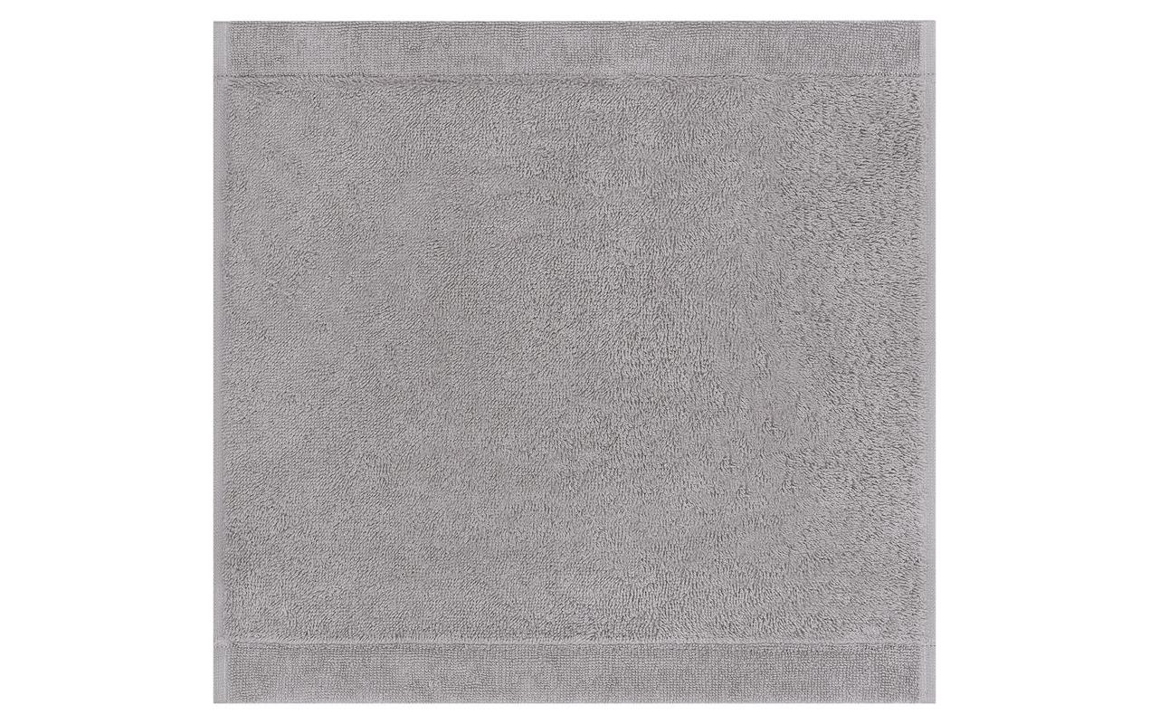 Cawö Waschlappen Lifestyle – 30×30 cm, Baumwolle, Grau